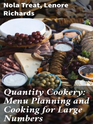 cover image of Quantity Cookery